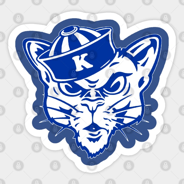 Retro Sailor Kentucky - Big Sticker by twothree